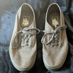 Dark gray vans